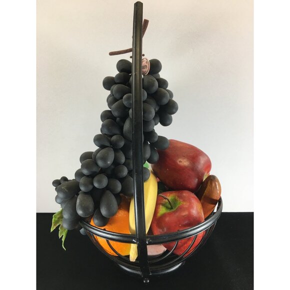 Vintage Fake Realistic Artificial Faux Fruit Mix Plastic Rubber Home Decor - Picture 7 of 16